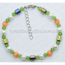 Hematite Glass Beads Bracelet